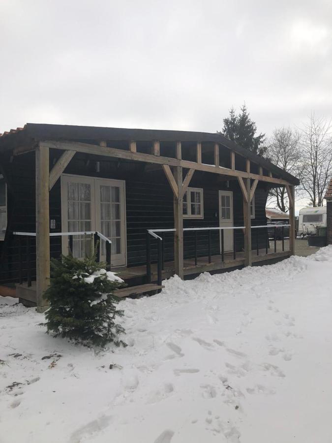 Chalet Het Wollinghuisje Vlagtwedde Exterior foto